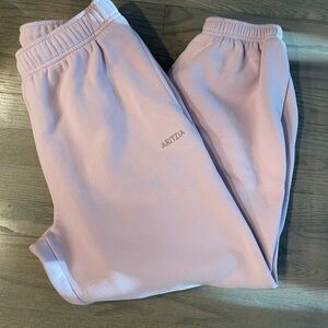 Aritzia Light Pink Joggers